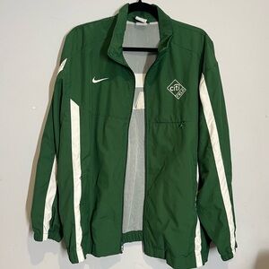 Citi Field Staff Jacket Mens M MLB Baseball NY METS Nike Full Zip Windbreaker